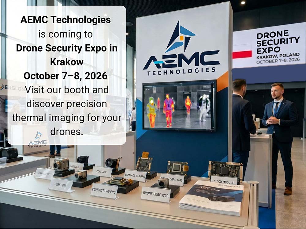 AEMC Technologies at Drone Security Expo 2026 in Krakow