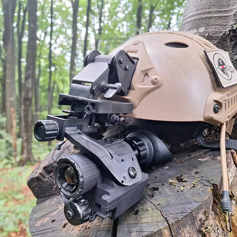 Irarm 640 Mini Mounted On A Helmet Irarm 640 Mini Mounted On A Helmet